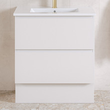 Elemental Plus 750mm Freestanding Single Vanity with Removable Kickboard